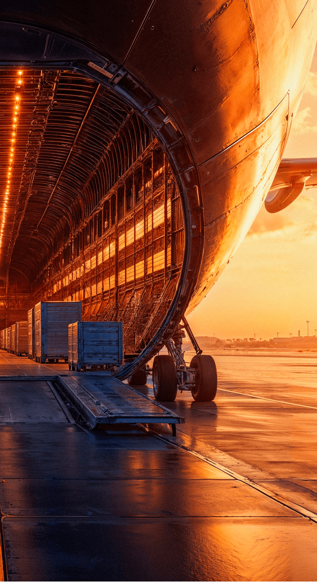 Air Freight - PAM Cargo services mobile banner image