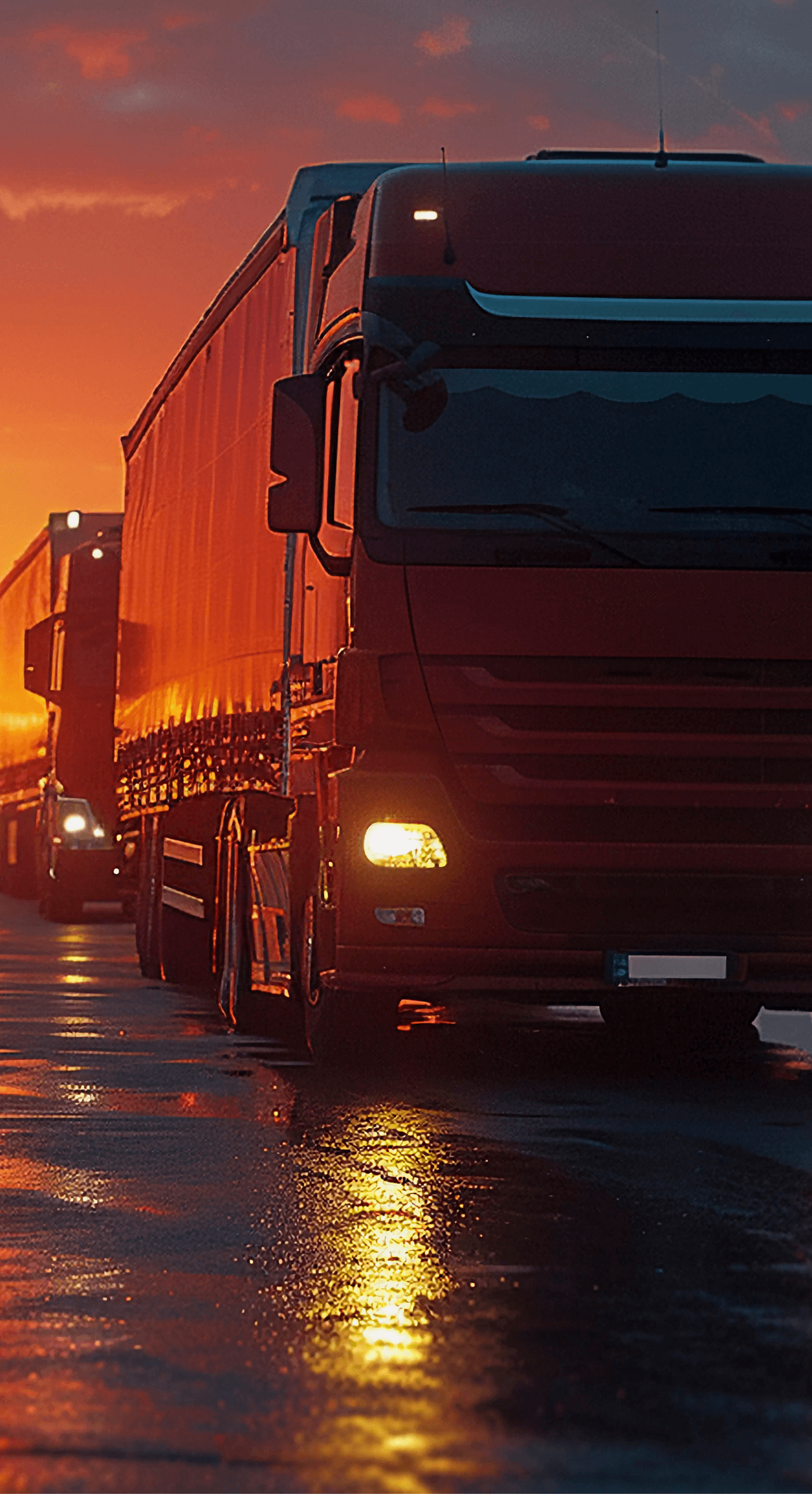 Road Transport - PAM Cargo services mobile banner image